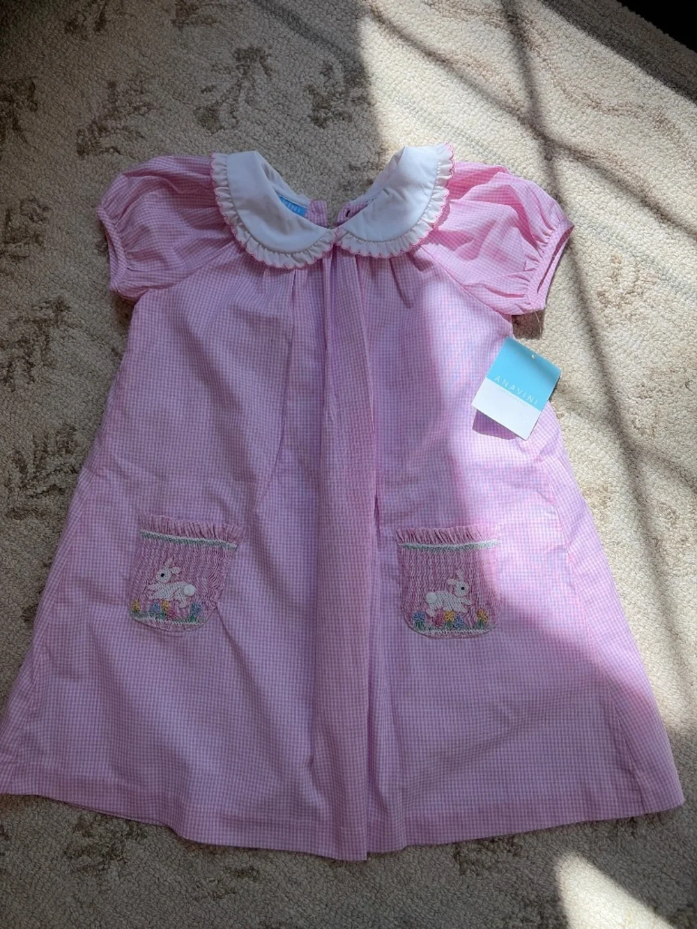 NWT Girls Poplin Spring Dress